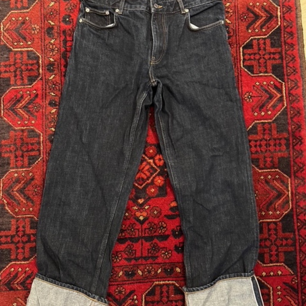 Mango Women's Size 10 Cuffed Jeans